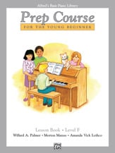 Alfred's Prep Course for the Young Beginner piano sheet music cover